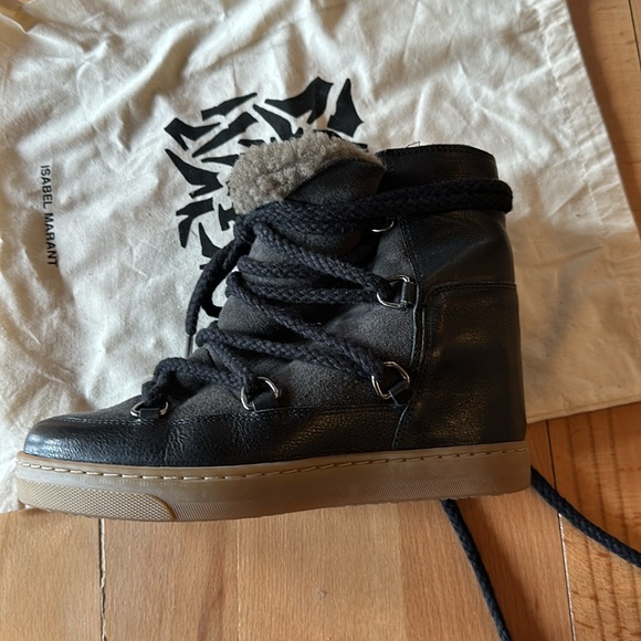 Isabel Marant wedge boots shoes size 36 - Picture 3 of 4